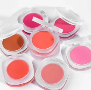 OEM Cruelty-Free High-Pigment Cream Blush Palette