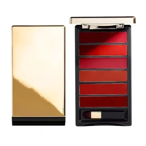 OEM Custom Lipstick Color Palette Regular Size Multivitamin Mineral Infused Water Based Olive Oil Color Adjustable Mixable Matte