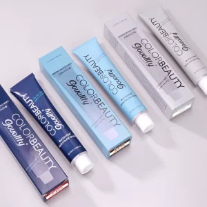 OEM Customize Natural Extract Plant Permanent Hair Color Dye Shampoo for Women Covering Gray Hair