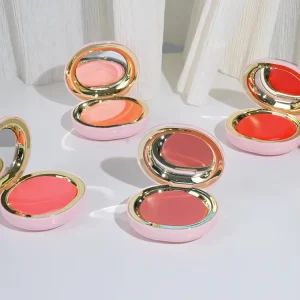 OEM Customized Single Cream Blush Palette, Private Label