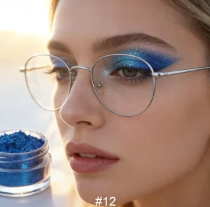 OEM High Quality Multi Chrome Eyeshadow Palette Private Label Vegan Waterproof Chameleon Eyeshadow Powder Makeup