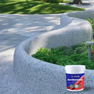 OEM Industrial Waterborne Granite Paint Resin Coating for Washed-Stone Walls, Floors, Swimming Pools, and Road Markings