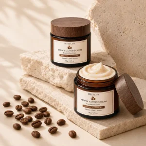 OEM ODM Caffeine Retinol Moisturizer Brightening Skincare Reduce Melanin Night Firming Smoothing Anti Ageing Face Cream