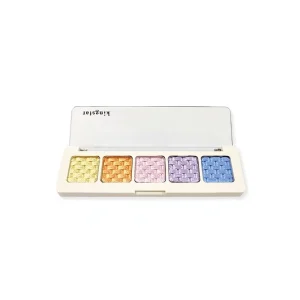 OEM ODM Chameleon Five Colors Pearlescent Glitter Shimmer Powder Eyeshadow Custom Processing Ins Makeup