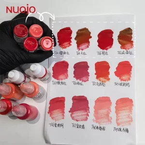 OEM Organic Semi-Permanent Microblading Pigments Concentrated Liquid Makeup Ink Colors