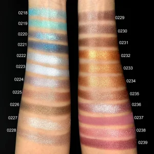 OEM Waterproof Eyeshadow Highlight Blush Powder Palette Customizable Mineral Eco Friendly Eye Shadow Palette
