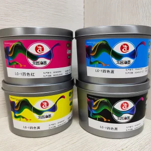Offset Printing Ink Environmentally Friendly Soybean Plant Ink Flat Printing Fast Drying Non Skinning Four color Manufacturer