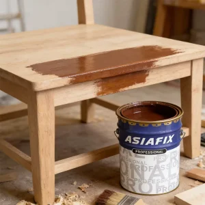 Oil-Based Wood Stain and Preservative Plant-Derived for Outdoor Timber Coloring and Protection