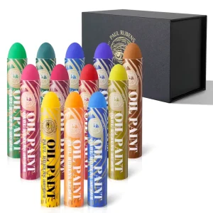 Oil Pastel Chalk, 72 Colors, Soft Creamy Silky Texture, Bright Coloring