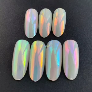 Opal Aurora Transparent Candy Chrome Chameleon Mica Powder for Eyeshadow and Nails