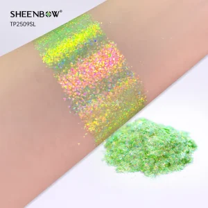Optical Pearl Pigment Powder Sparkle Mica Flakes Unicorn Effect Pigment Color Makeup Raw Materials