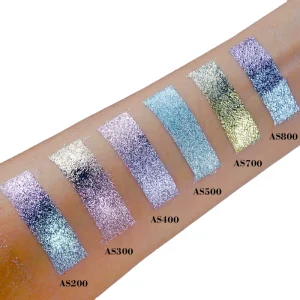 Optically Color Shift Loose Pigment Super Quality Colorful Chameleon Pigment for Eyeshadow nail Art AS