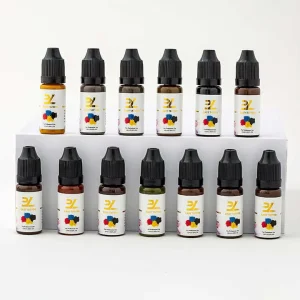 Organic Liquid Carbon Hybrid Pigment for Long Lasting Eyebrow Lip Eyeliner Makeup Semi Permanent Ink