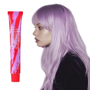 Organic Low-Ammonia Permanent Hair Color Cream Hair Dye Street Style Hair Salon Products Private Label