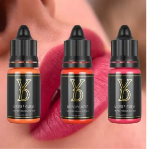 Organic PMU Lip Blush Ink and Permanent Makeup Pigment for Soft Lip Tint Results