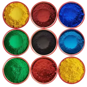 Organic Pigments for Coating Blue Red Yellow Green Pigments Including Iron Oxide Blue Pigment
