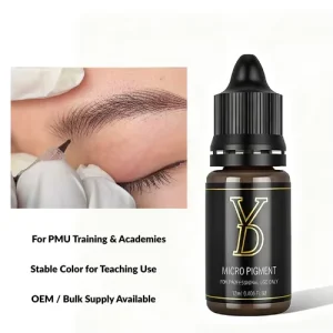 Organic Tattoo Pigment Liquid for Eyebrow Lip PMU Academy Use