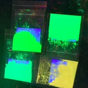 Organic UV Invisible Fluorescent Anti-Counterfeiting Pigment Powder for Security Printing Coating Pigment & Resin