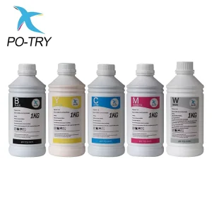 PO TRY 1L Premium Bright Colored Quick Drying I3200 4720 Printhead for Printer Pigment for Digital Printing for All Fabrics