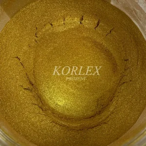 Pearlescent Epoxy Resin Color Gold Pearl Mica Shimmer Glitter Pigments