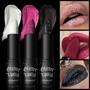 Pearly Matte Non Stick Waterproof Color Changing Shimmer Highly Pigmented Lipstick