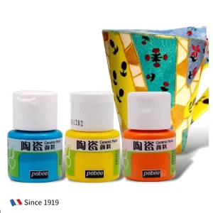 Pebeo Ceramic Porcelain Glaze Enamel Cobalt Pigment Dye for Art Paints