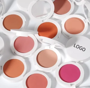 Personalized Blush Palette 12 Colors Pigment Highlighter Private Label Powder Blusher With Custom Logo