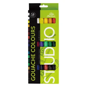 Phoenix 12ml Aluminum Tube 18 Color Painting Artist Kit Neon Gouache Paint