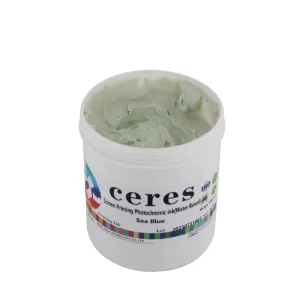 Photochromic Screen Printing Ink, Sea Blue, for Metal, Cloth and Paper