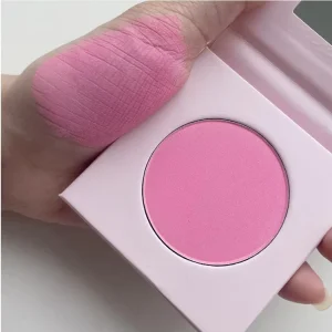 Pigment Blusher Private Label Vegan Custom Shimmer Blush Palette Cosmetics Waterproof Makeup Blusher Powder Face Low MOQ Custom