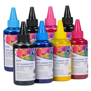 Pigment Ink for Coated Paper and Multimedia Printing with XP600 I3200 Printheads