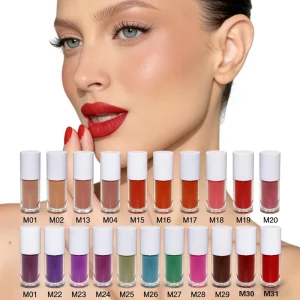 Pigment Matte Lipstick Long Lasting Kissproof Red Matte Liquid Lipstick