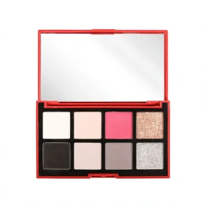 Pink and White 8-Color Eyeshadow Palette 14g Matte Shimmer Glitter OEM/ODM Factory
