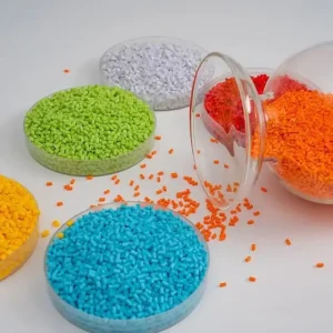 Plastic Fluorescent Pigment Masterbatch PP PE POM PC ABS Anti UV Color Masterbatch Vivid Color Pink Yellow Blue Customizable