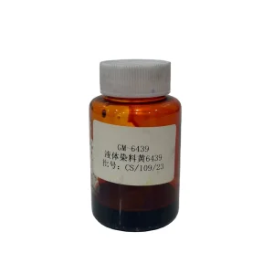 Polyester Dye Liquid Yellow 6439 for Textile Printing and Leather Coatings