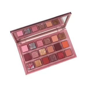 Popular New Designed Various Style High Pigmented Eyeshadow Palette Private Label Custom 18 Colors Eyeshadow Palette