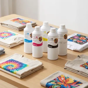 Premium DTG Ink I3200 1000Ml DTG Printing Ink for Epson I3200 Independent DTG White Ink Package Set