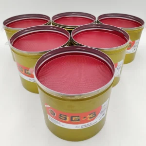 Premium Red Offset Ink Ultra Concentrated & Vibrant For High End Printing