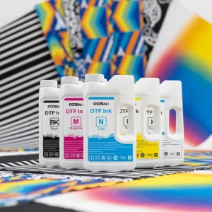 Premium Sediment Free DTF Ink 1000ml 1L Bulk Water Base Transfer Ink for Epson L805 L1800 R1390 Printer