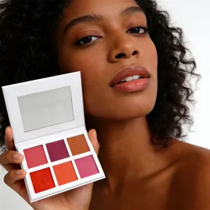 Pressed Blush Palette Highlighter Blush Palette for Makeup