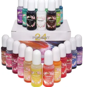 Price 24 Colors Epoxy Resin Pigment Dye Sublimation Ink Tint Dye Printing Inks Liquid Dyestuffs