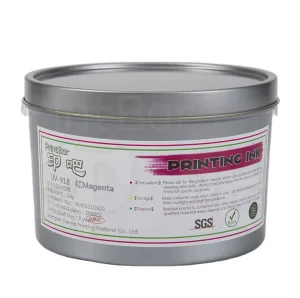 PrintBar Highly Pigmented LED UV Solvent Based for Magenta High Gloss Fast Drying 1kg can Packaging for Offset Printing Machine