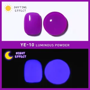 Private Label Bojun YE Luminous Powder OEM ODM Customized Glow in the Dark Pigment for Global Brands