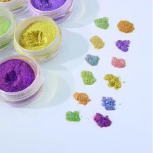Private Label Chameleon Pigment Multichrome Mirror Effect Pigment for Nails