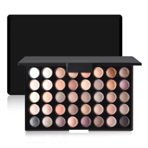 Private Label Custom Your Own Makeup Palettes 40 Color High Pigment Powder Eyeshadow Palette