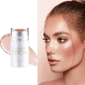 Private Label Customize Logo 6 Colors Waterproof High Pigment Highlighter & Blush & Contour Stick Shimmer Long lasting