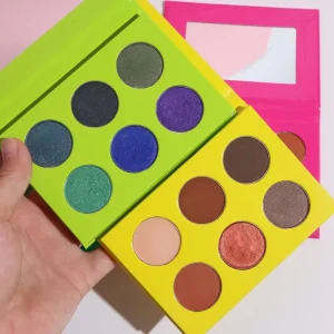 Private Label Customized DIY Christmas Eye Shadow Make Your Brand Logo Pigmented Eyeshadow Palette