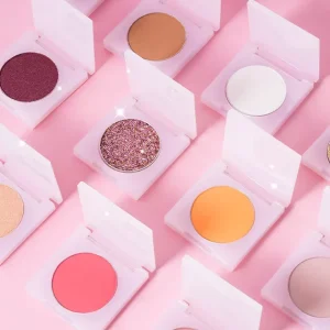 Private Label Diamond Eyes Shadow Shinning Magnetic Glossy Pearl Waterproof Shimmer Pearl Pigment Pressed Eye Shadows