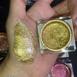 Private Label High Pigment 16 Color Cream Jelly Gel Eyeshadow Multichrome Metallic Shimmer Single Glitter Premium Single
