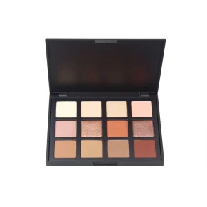 Private Label Long-Lasting Waterproof High-Pigment Eyeshadow Palette for Light, Fair, and Dark Skin Tones